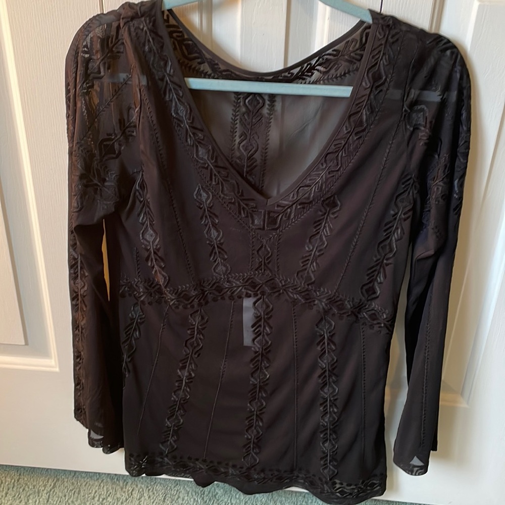 Size S WHBM blouse with inner tank